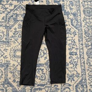 lululemon athletica Black wunder train HR crop